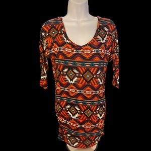 Gorgeous Rue21 Aztec Style Blouse